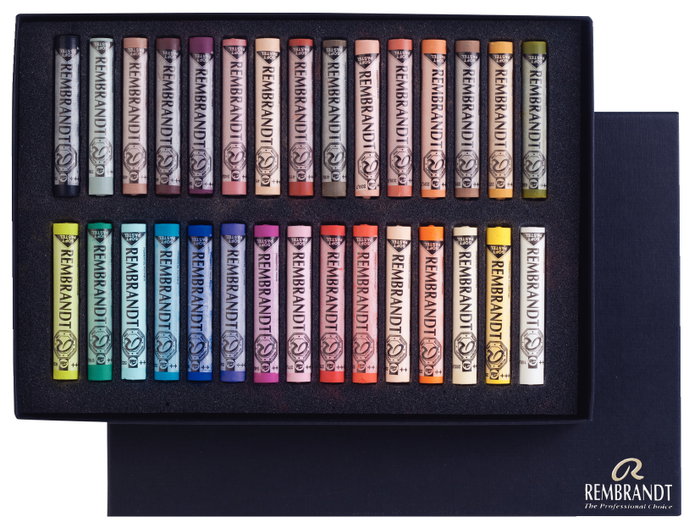 Rembrandt Set pastels tendres Sélection Portrait - 30 pastels entiers Rembrandt Set pastels tendres Sélection Portrait - 30 pastels entiers